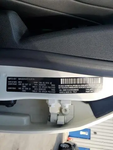 2019 MASERATI LEVANTE   