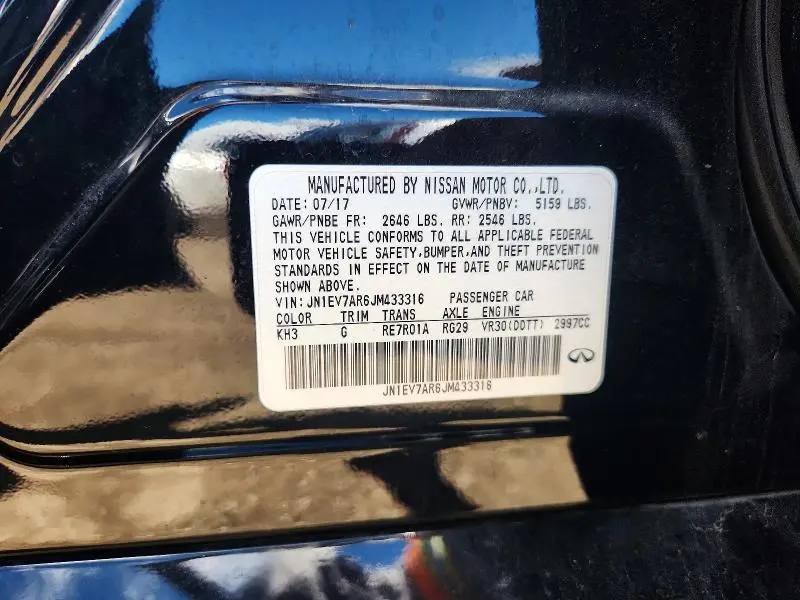 2018 INFINITI Q50 3.0T LUXE  
