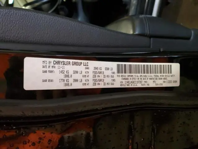 2012 DODGE DURANGO SXT  