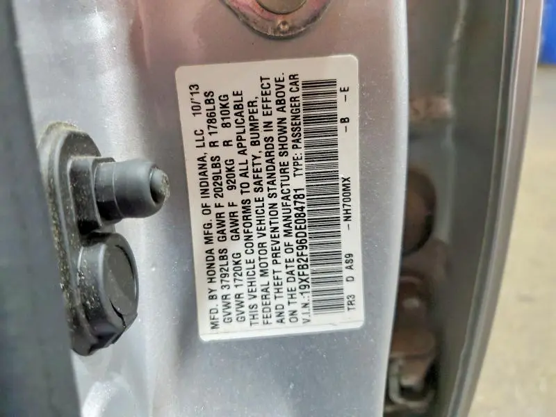 2013 HONDA CIVIC EXL  