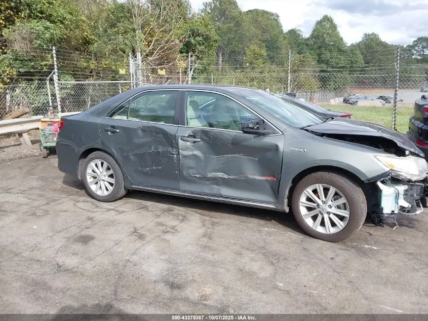 2013 TOYOTA CAMRY HYBRID XLE