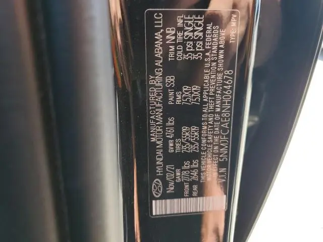 2022 HYUNDAI TUCSON SEL  