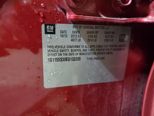 2014 CHEVROLET IMPALA LTZ  