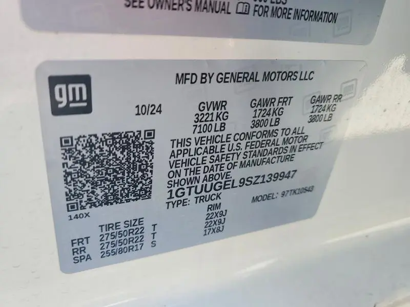 2025 GMC SIERRA K1500 DENALI  