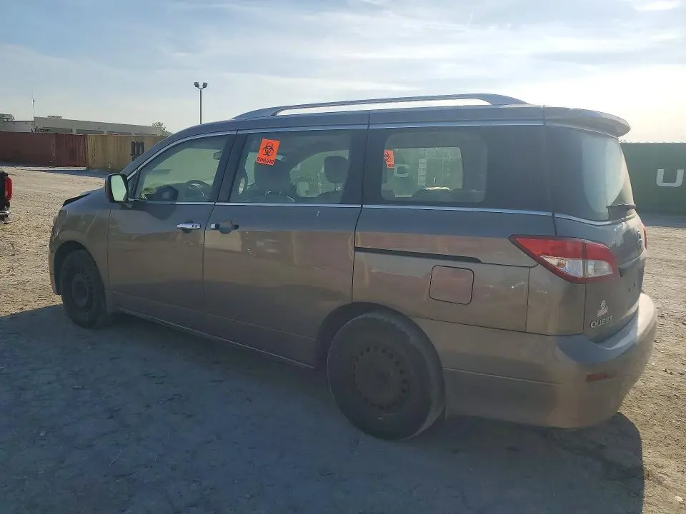 2014 NISSAN QUEST 3.5 S  