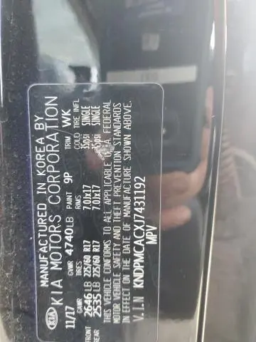 2018 KIA SPORTAGE LX  