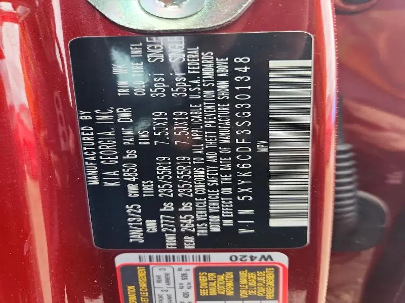 2025 KIA SPORTAGE X-LINE  