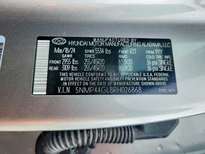 2024 HYUNDAI SANTA FE LIMITED  