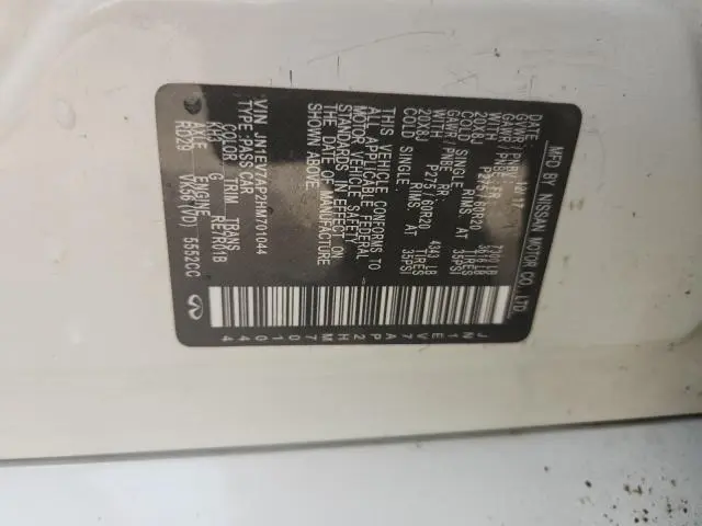 2017 INFINITI Q50 PREMIUM  