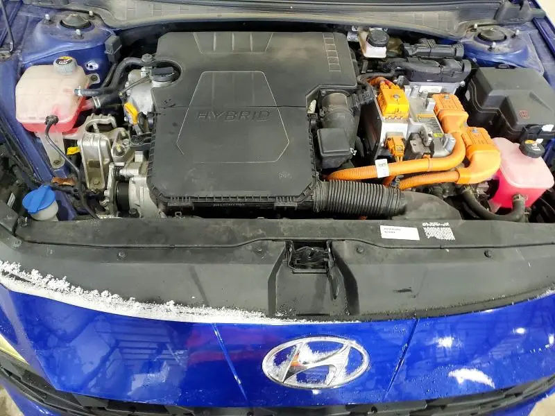 2022 HYUNDAI ELANTRA BLUE  