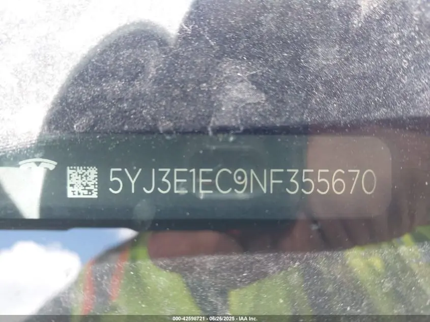 2022 TESLA MODEL 3 PERFORMANCE DUAL MOTOR ALL-WHEEL DRIVE