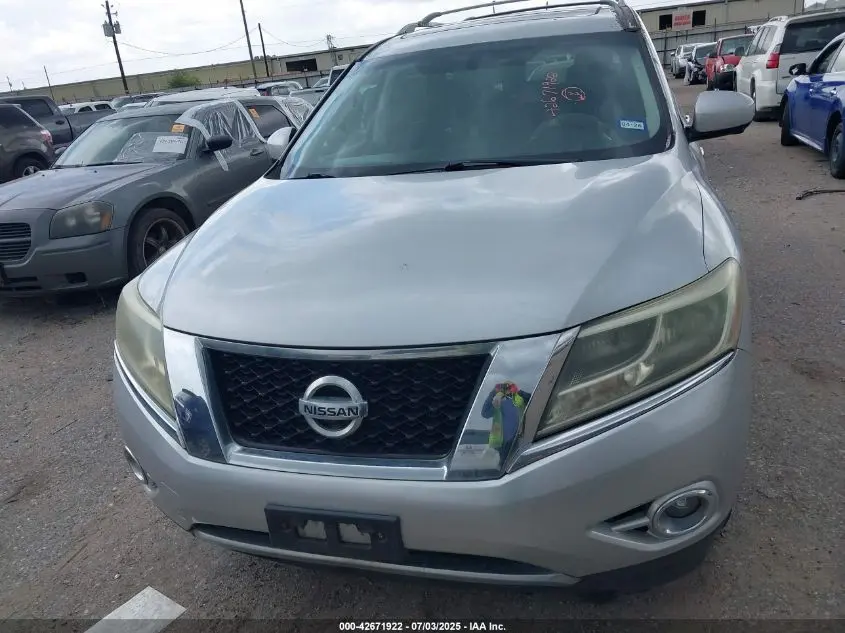 2013 NISSAN PATHFINDER PLATINUM