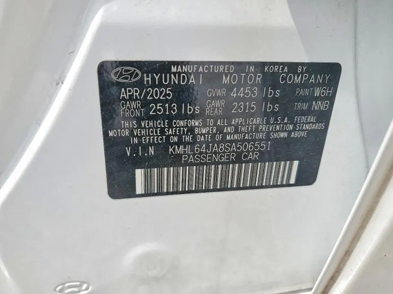 2025 HYUNDAI SONATA SEL  