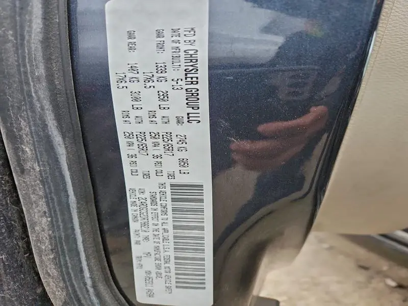 2013 DODGE GRAND CARAVAN SXT  