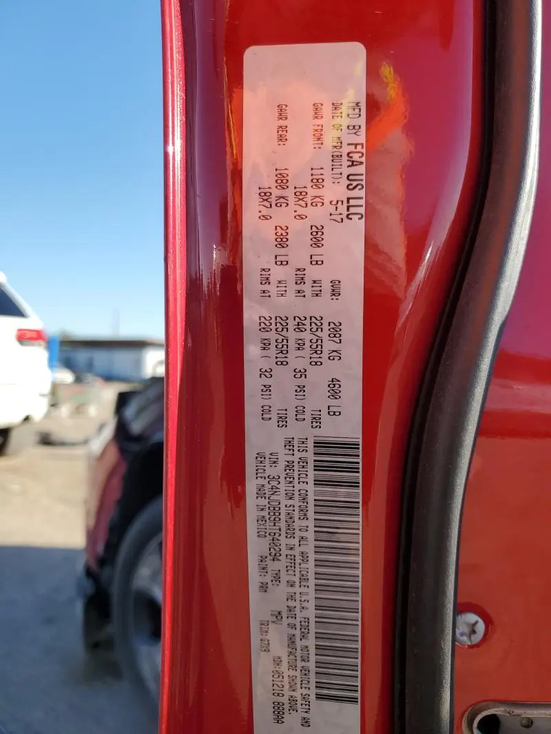 2017 JEEP COMPASS LATITUDE