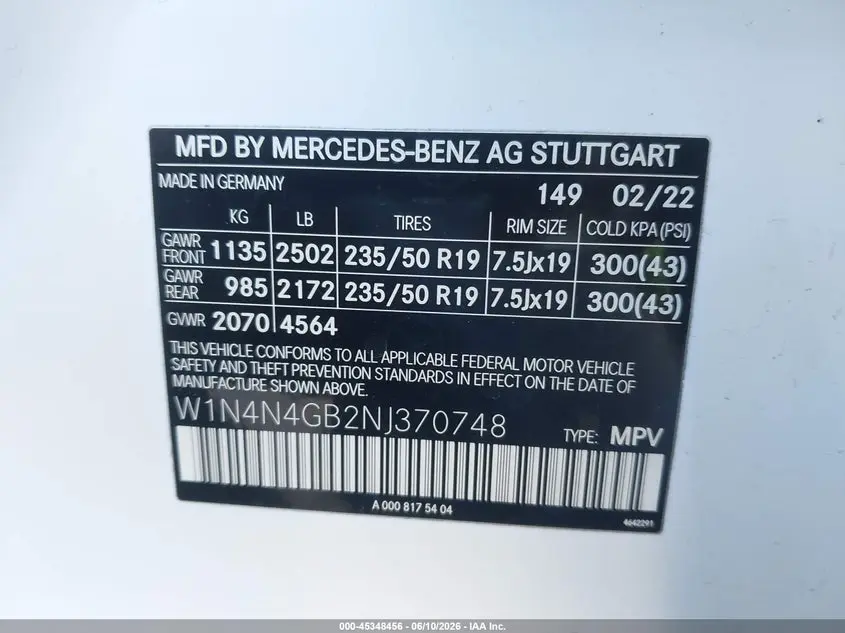 2022 MERCEDES-BENZ GLA 250  