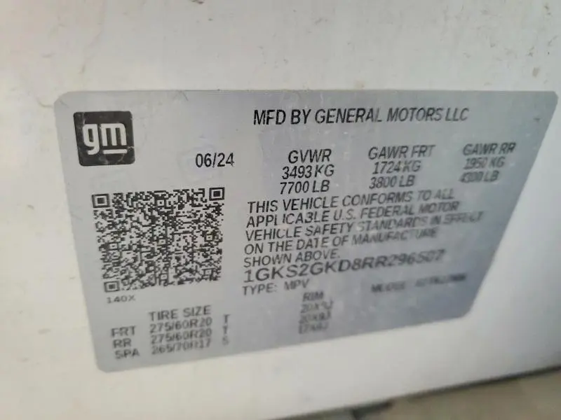 2024 GMC YUKON XL K1500 SLT  