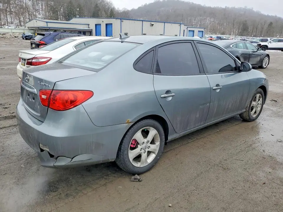 2010 HYUNDAI ELANTRA BLUE  