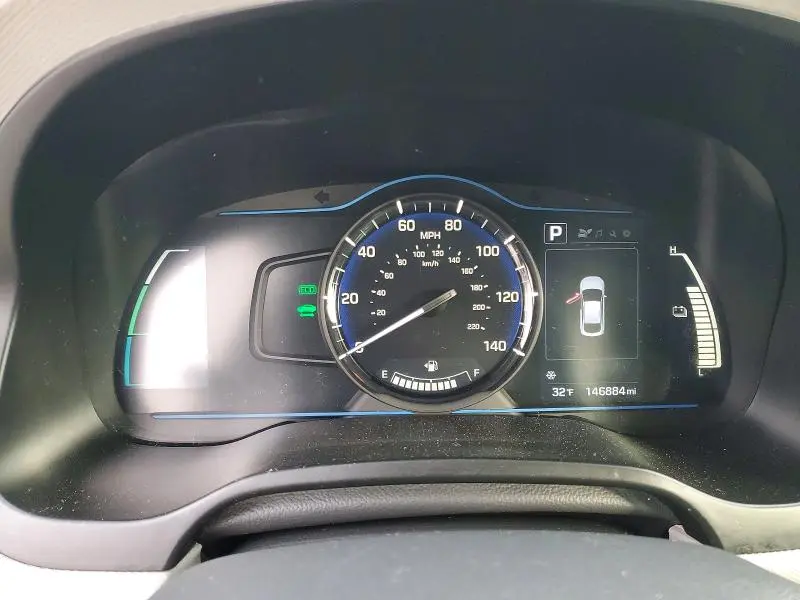 2017 HYUNDAI IONIQ BLUE  