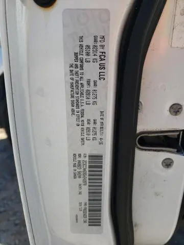 2016 CHRYSLER 300 LIMITED