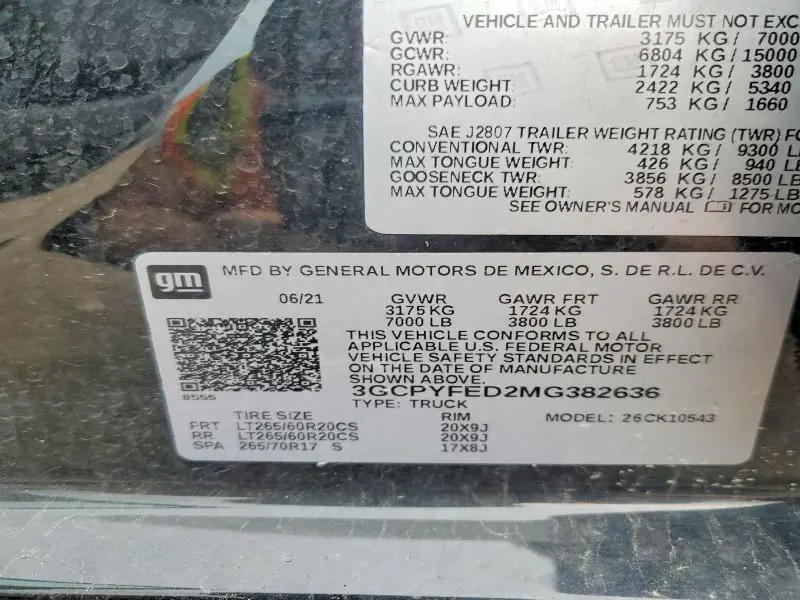 2021 CHEVROLET SILVERADO K1500 LT TRAIL BOSS  