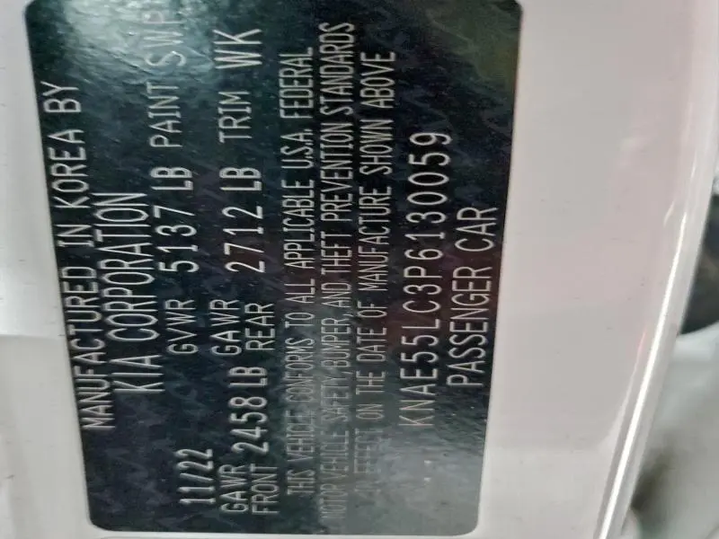 2023 KIA STINGER GT2  