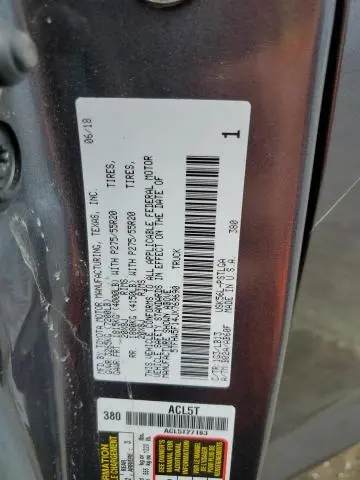 2018 TOYOTA TUNDRA CREWMAX LIMITED  