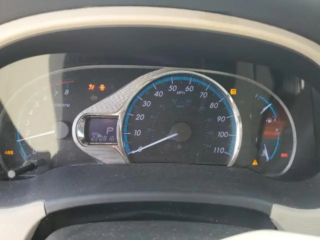 2012 TOYOTA SIENNA XLE  