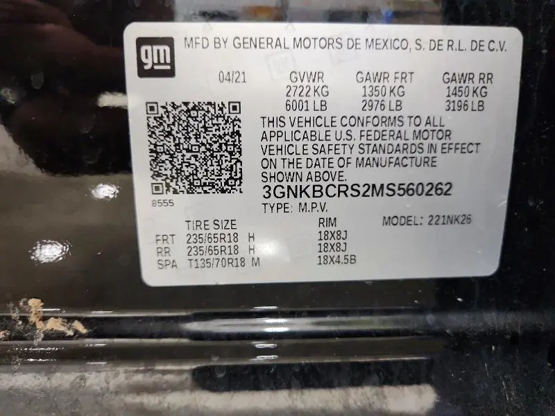 2021 CHEVROLET BLAZER 2LT  