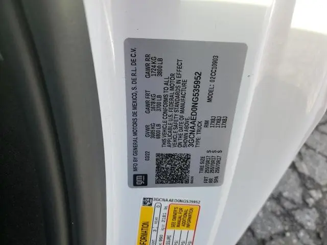 2022 CHEVROLET SILVERADO C1500  