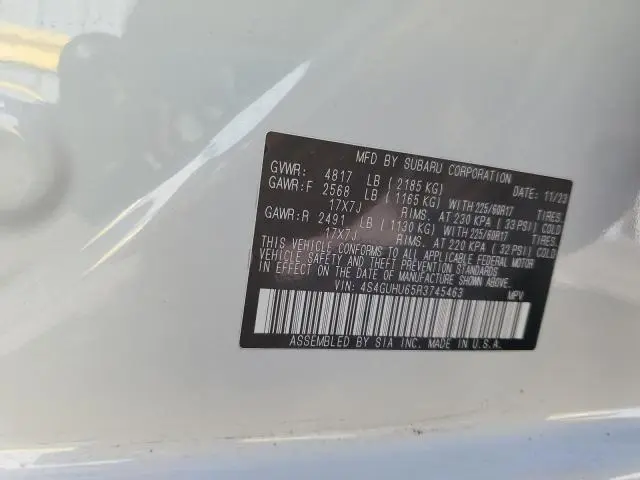 2024 SUBARU CROSSTREK WILDERNESS