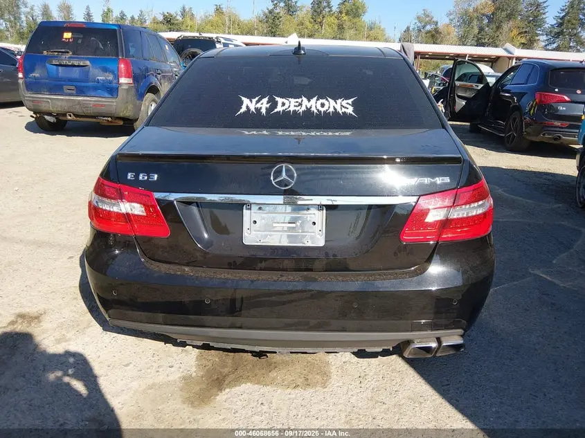 2013 MERCEDES-BENZ E 63 AMG  