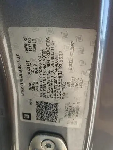 2018 CHEVROLET COLORADO   