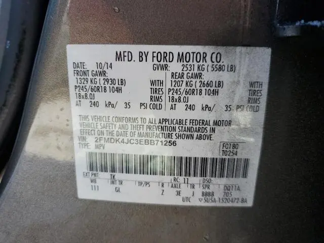 2014 FORD EDGE SEL