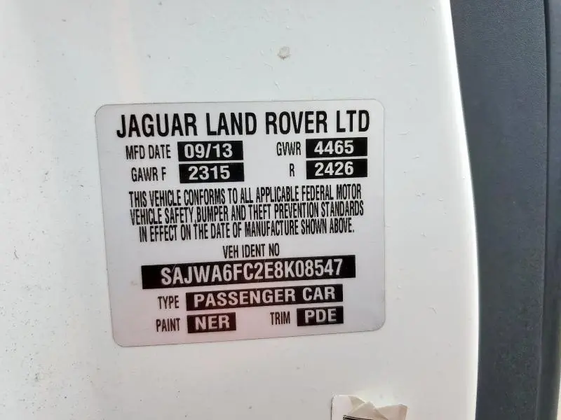 2014 JAGUAR F-TYPE S  