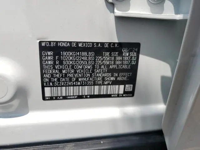 2025 HONDA HR-V SPORT  