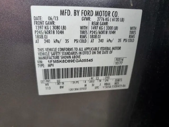 2014 FORD EXPLORER XLT  