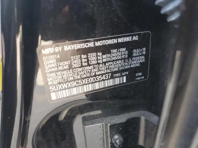 2014 BMW X3 XDRIVE28I  