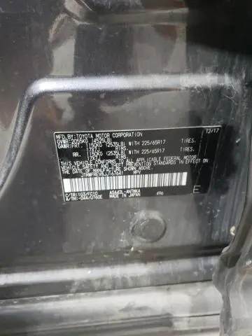 2018 TOYOTA RAV4 ADVENTURE  