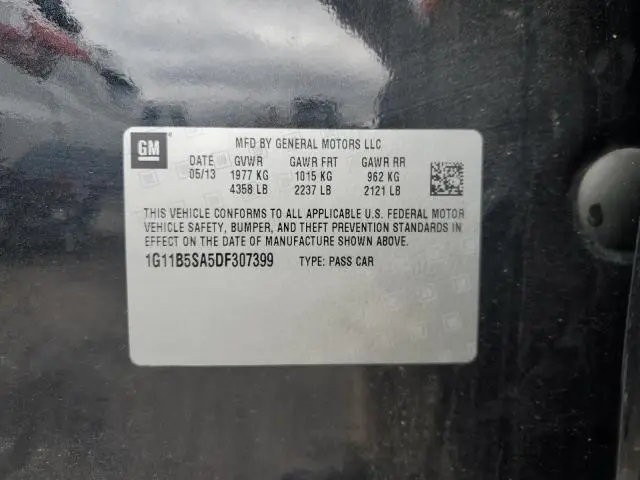 2013 CHEVROLET MALIBU LS  