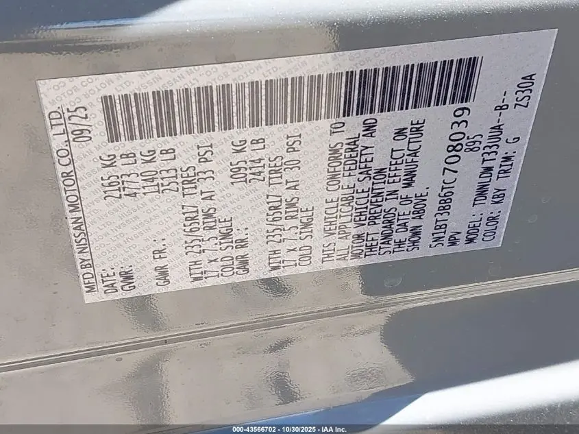 2026 NISSAN ROGUE ROCK CREEK