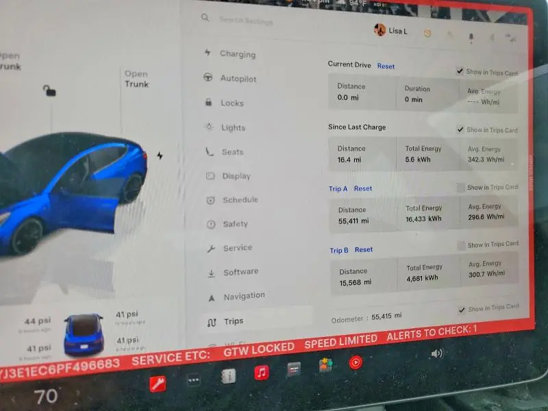 2023 TESLA MODEL 3   