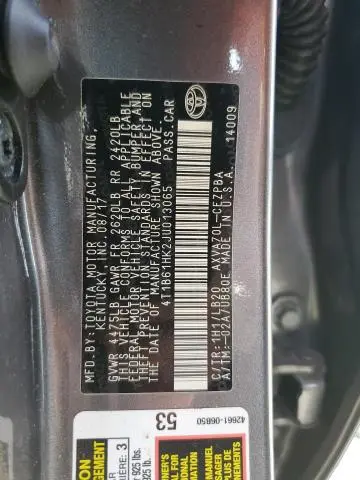 2018 TOYOTA CAMRY XSE  