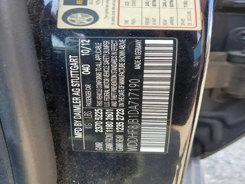 2013 MERCEDES-BENZ E 350 4MATIC  