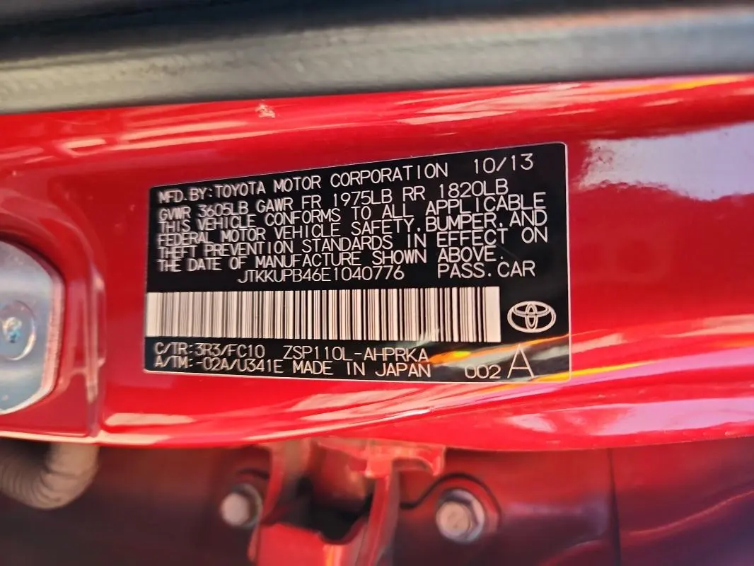 2014 TOYOTA SCION XD   