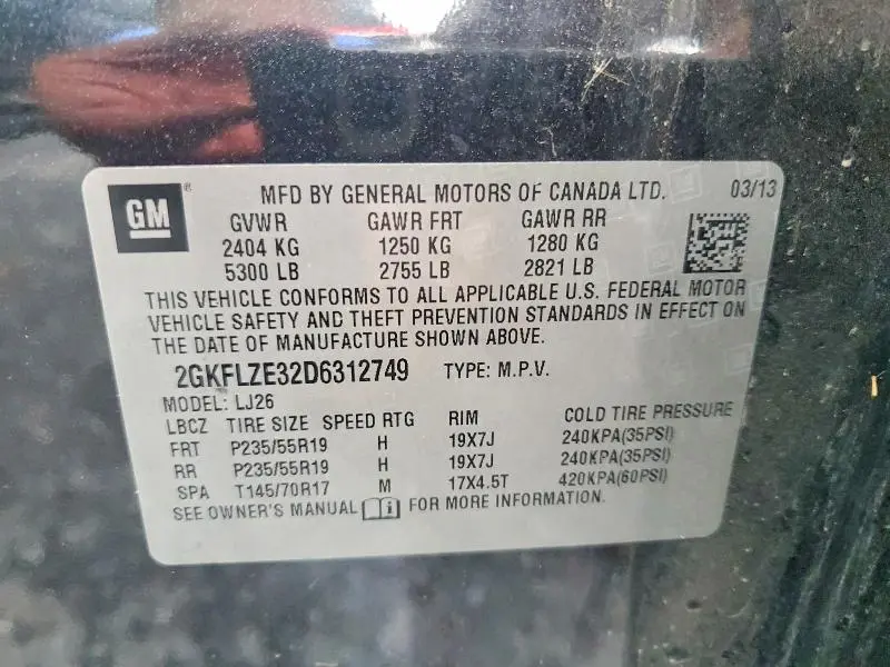 2013 GMC TERRAIN DENALI  