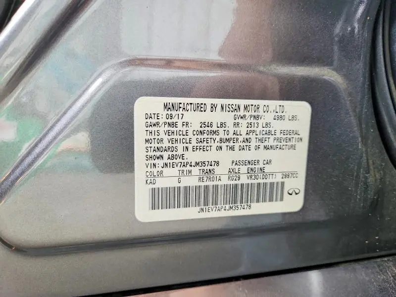 2018 INFINITI Q50 3.0T SPORT  