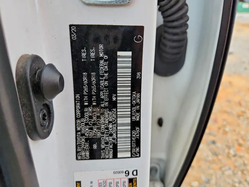 2020 LEXUS GX 460 PREMIUM  