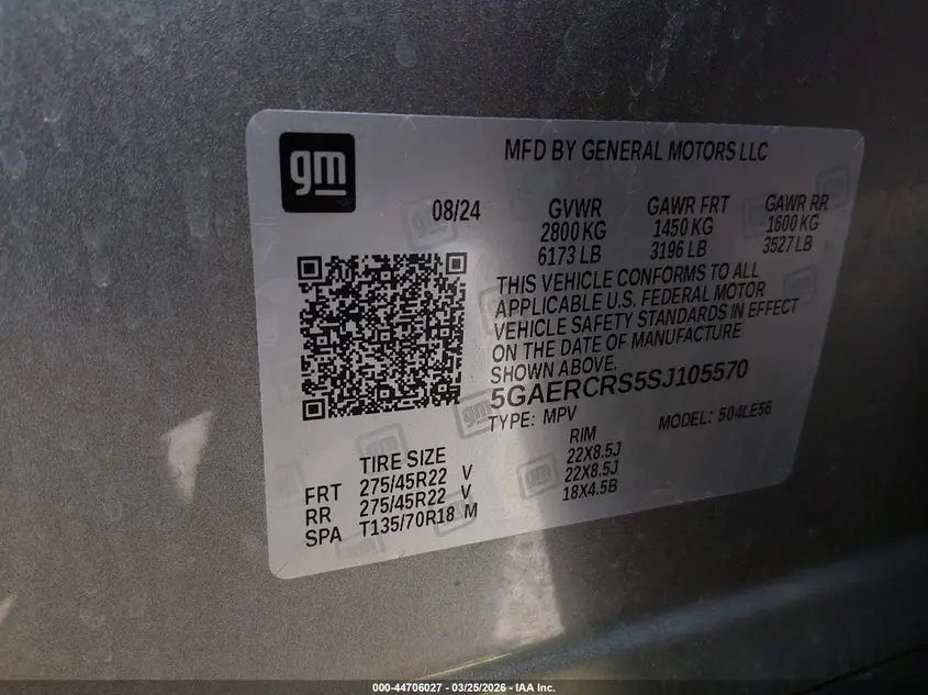 2025 BUICK ENCLAVE AVENIR FWD