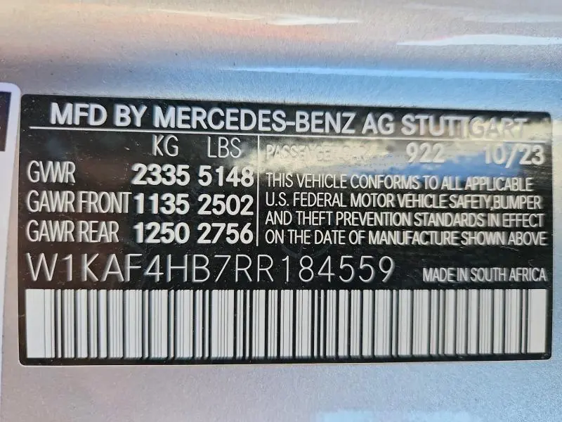 2024 MERCEDES-BENZ C 300 4MATIC  